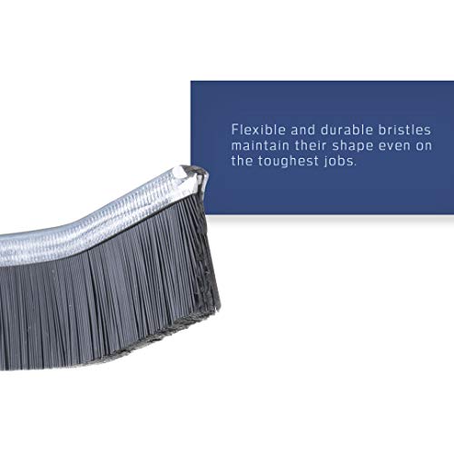FAYINA Grout Cleaner Scrub Brush with Stiff Angled Bristles for Tile