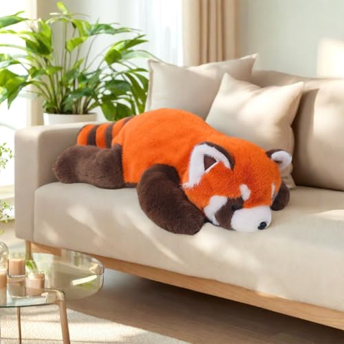 Red Panda Stuffed Animal Plush Toy, 11.8in Soft Hugging Pillow