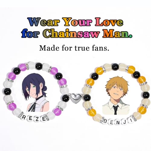 Chainsaw Man Reze Arc Cosplay Bracelet - Denji Merchandise Gift