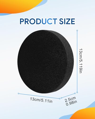 Bissell Vacuum Filter Replacement, 2 Pack Premotor Foam Filters