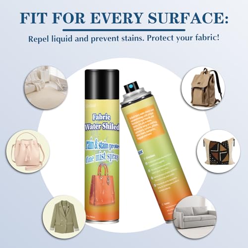 Gribell Fabric Waterproof Spray - Nano Protective Shield for Shoes & Bags