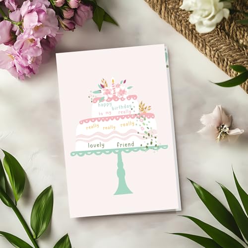 Supoeguk Birthday Card for Friends - Sweet & Heartfelt Design