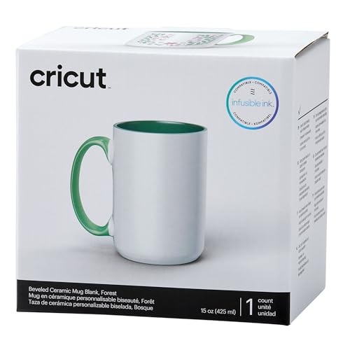 Cricut Forest 15 oz Beveled Mug Blank - Infusible Ink Compatible