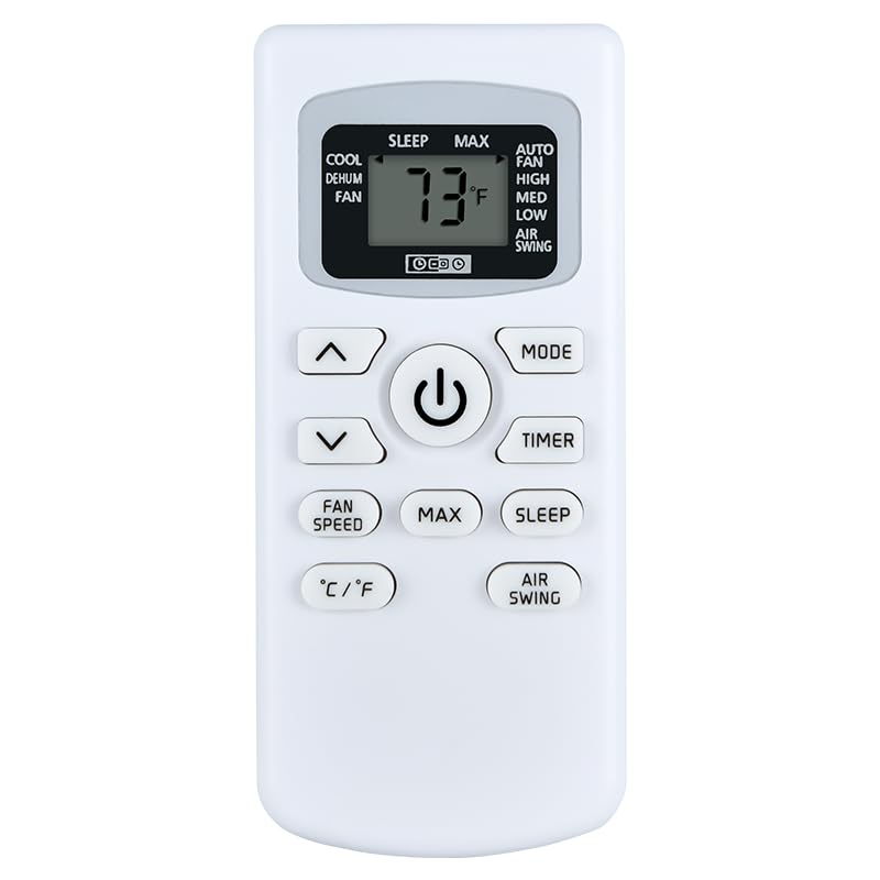WKOLF Remote Control for Black+Decker Portable Air Conditioners