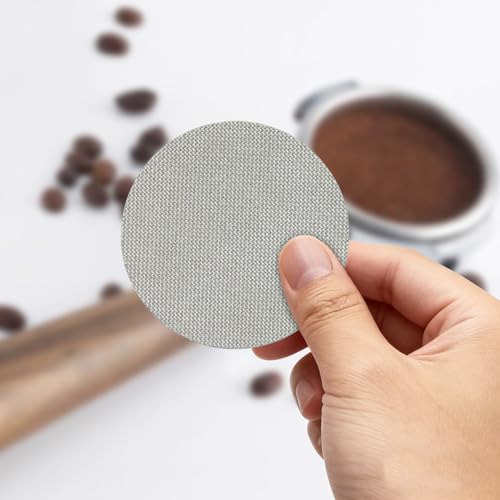 51mm Reusable Espresso Portafilter Puck Screen - Stainless Steel