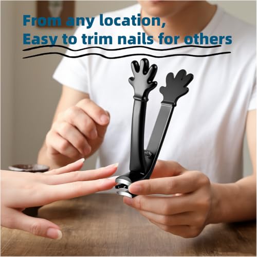 Ergonomic Toenail Clippers for Thick Nails & Seniors