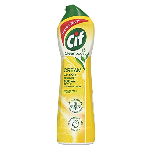 Cif Cream Lemon Cleaner with Microparticles, 500ml
