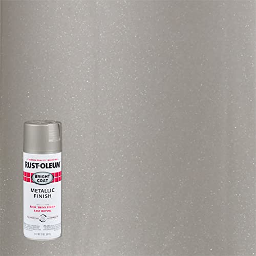 Rust-Oleum Metallic Spray Paint, Chrome, 11 Ounce (Pack of 6)