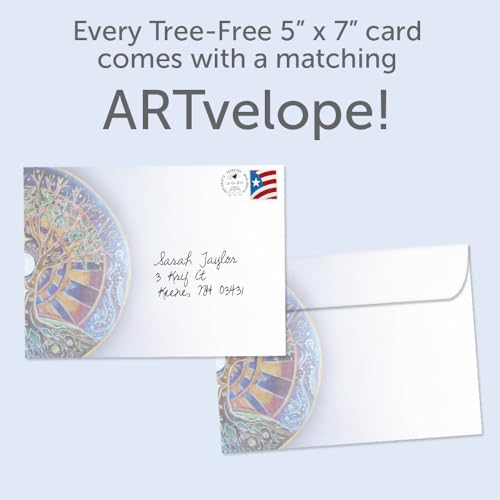 Eco-Friendly Winter Solstice Greeting Cards - Set of 10