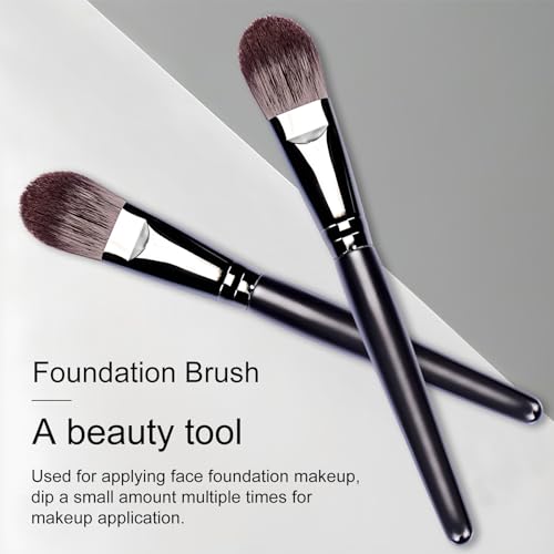 Kootinn Foundation Brush Set – High-Density Synthetic Makeup Brushes, Pack of 3