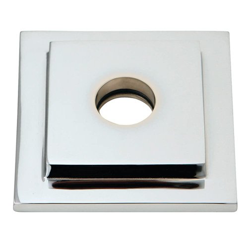 Kingston Brass FLSQUARE1 Legacy Heavy Duty Square Solid Cast Brass Shower Flange, Polished Chrome 3 x 3 x 0.5