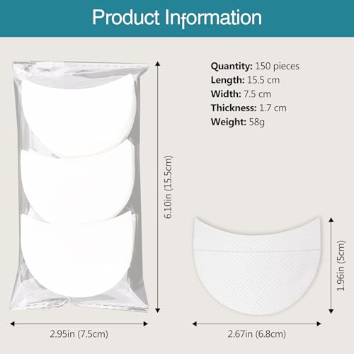 Kootinn 150 Pcs Eyeshadow Shields and Stencils for Makeup Residue