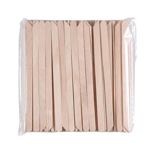 Qundaoily 200pcs Small Wooden Waxing Sticks & Craft Applicators