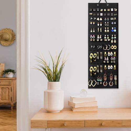 Lolalet Earring Organizer with 608 Holes - Wall-Mounted Storage