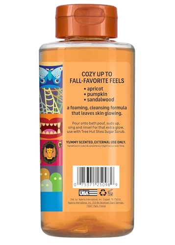 Tree Hut Sweet Punkin Foaming Body Wash, 18 Fl Oz - Moisturizing Shower Gel