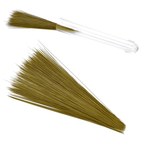 250 Brown Faux Fur Animal Whiskers - 2 Inch Crafting Kit