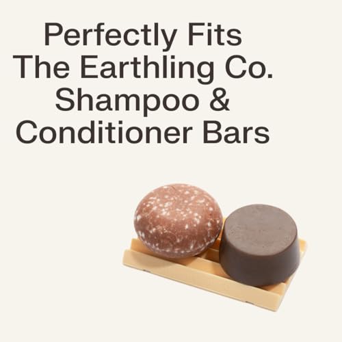 The Earthling Co. 4.75-Inch Silicone Self-Draining Soap Dish - Prevent Mushy Bars