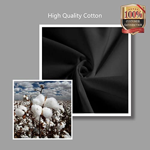 TOPDesign Large 12oz Cotton Canvas Tote Bag - Reusable Grocery & Craft Bag