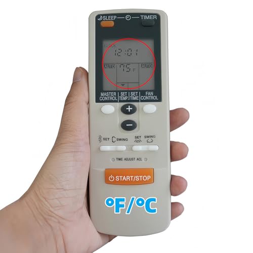 Universal AC Remote Control for Fujitsu ASU24C1 ASU18C1 ASU18R1