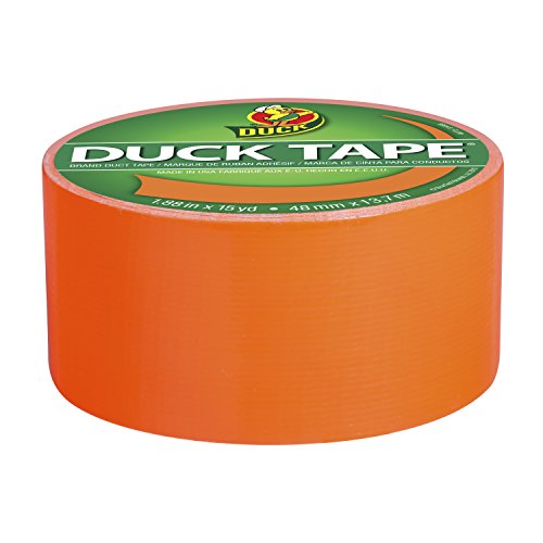 Duck Brand Neon Orange Duct Tape - 1.88" x 15 Yards Roll