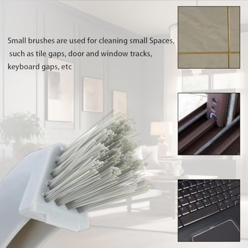 Detachable Handheld Scrub Brush - Heavy-Duty Cleaning Tool for Tile, Carpet, and Sinks