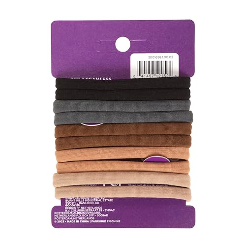 Goody Ouchless Seamless Hair Elastics, 10 Count Neutral Hair Ties