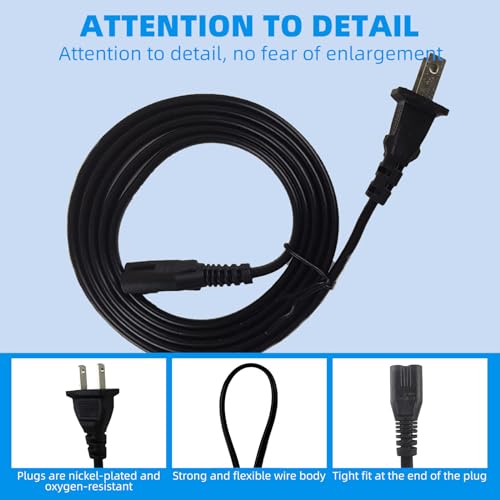 6 FT AC Power Cord for Okin Limoss Lift Chair & Recliner