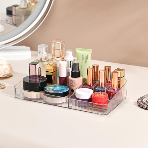 Stackable Acrylic Storage Drawers - 1 Drawer Organizer for Makeup