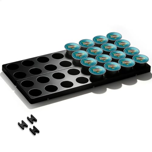 Berglander Coffee Pod Holder for Nespresso Original, 32 Pod Drawer Organizer