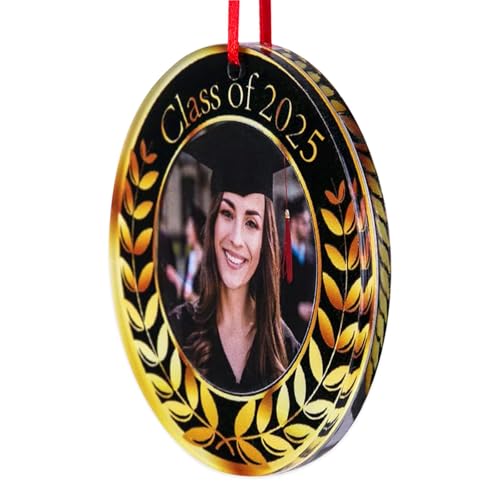Personalized Graduation Ornament 2025 - Acrylic Photo Frame