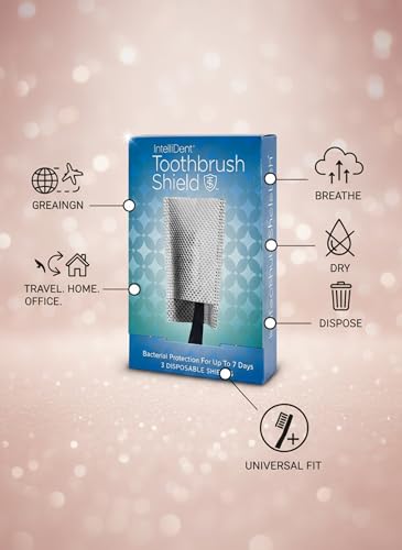 Intellident Disposable Toothbrush Covers - Breathable Travel Caps
