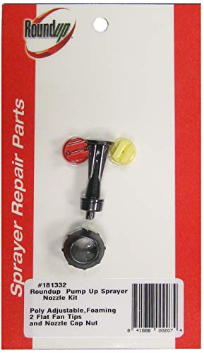 Roundup Nozzle Kit with Flat Fan & Foaming Nozzles - Model 181332