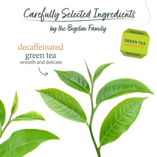 Bigelow Tea Decaf Green Tea, Classic, 20 Count (Pack of 6)