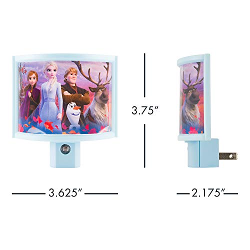 Disney Frozen LED Night Light Wrap Shade, Blue, Pack of 12