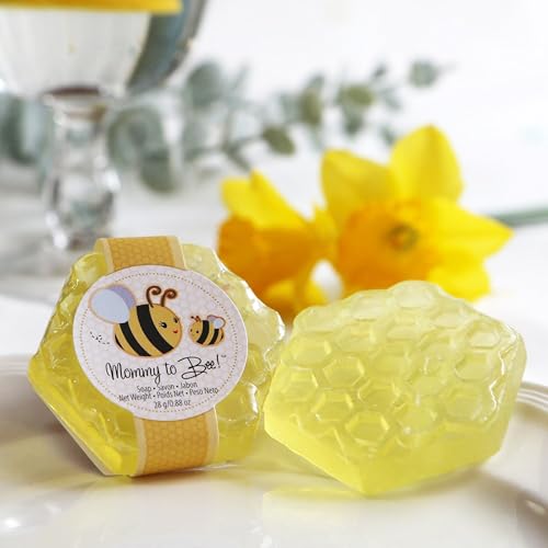 Honeycomb Soap Favor for Baby Shower - Mommy to Bee