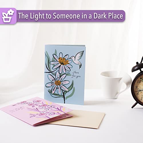 Sympathy Cards Set - 11 Large 5" x 7" Cards with Envelopes