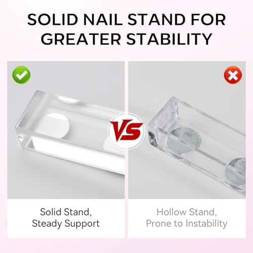 Makartt Magnetic Nail Stand for Press-On Nails & Art Practice