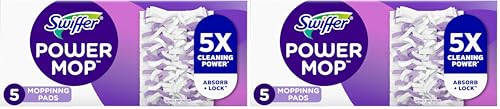 Swiffer PowerMop Multi-Surface Mop Pad Refills - 5 Count