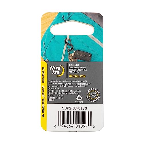 Nite Ize S-Biner Dual Plastic Carabiner - Strong & Versatile