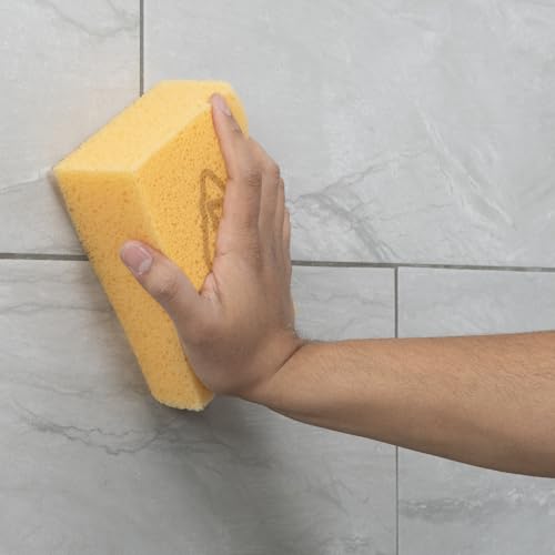 QEP Pro Square Grouting Sponge - Heavy-Duty, 6.7" x 4.6"