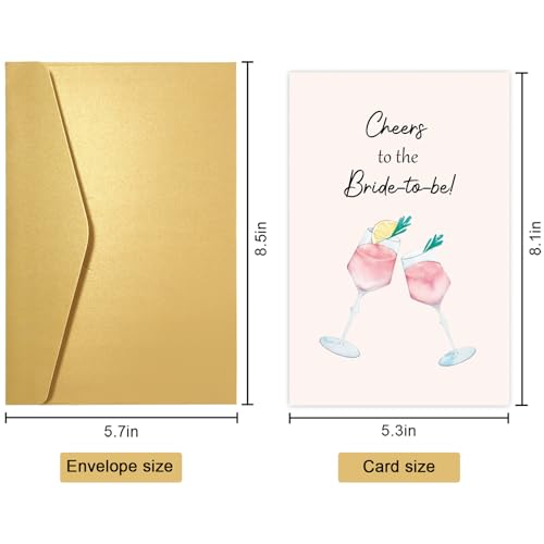 Funny Bridal Shower Card - Wedding Congratulations & Bachelorette Gift