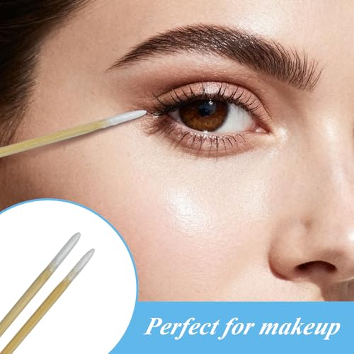 Pointed Cotton Swabs 4 Inch Precision Microblading Swabs 200 Pcs