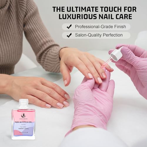 MAGIC ARMOR Cuticle Oil for Nails 15ml - Nail Strengthener with Vitamin E