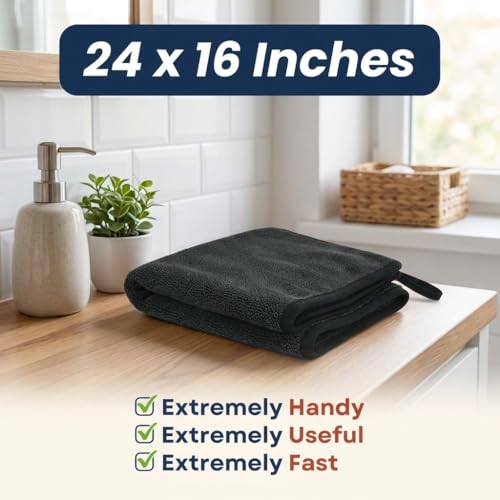 Liberty Cloth Streak-Free Cleaning Towel - 24x16 Inch Glass & Surface Cloth