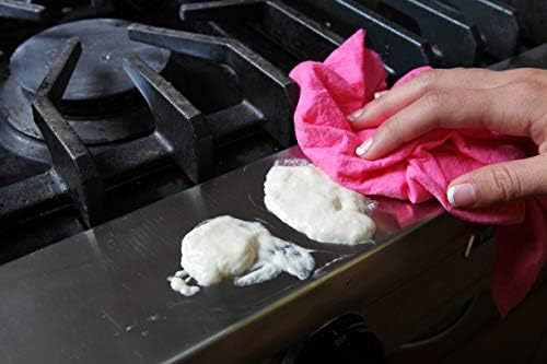 Flinka Large Reusable Kitchen Wipes - 2 Pack, Washable Eco-Friendly Cloths