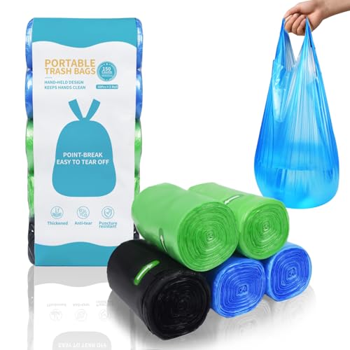 O2frepak 5pk 4-Gallon Heavy Duty Scented Trash Bags - 150ct