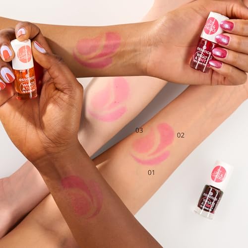 Essence What a Tint! Lip & Cheek Stain - Kiss from a Rose, 0.16 fl oz