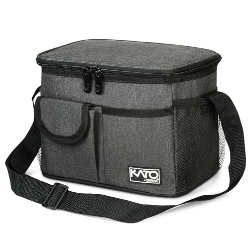 Tirrinia Insulated Lunch Box Cooler - Charcoal, Medium 8L