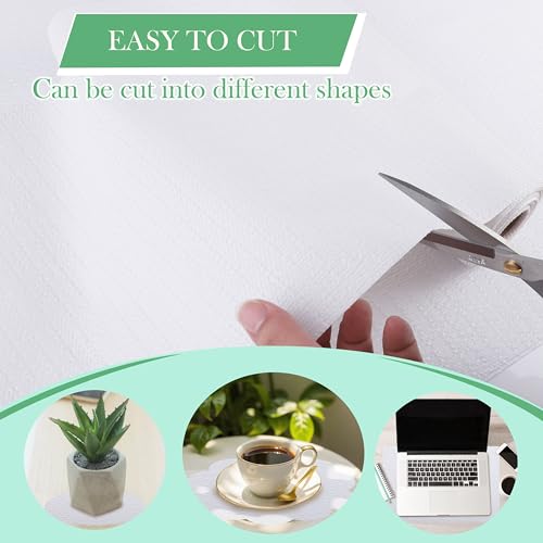 Non-Slip Cabinet Shelf Liner, 11" x 240" Waterproof Drawer Liner for Kitchen