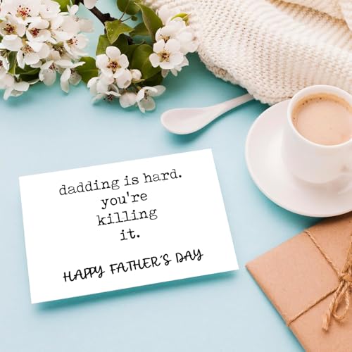 Heartfelt Father's Day Card for New Dads - Supportive & Encouraging
